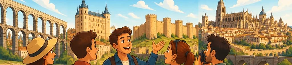 Excursión de un día a Toledo, Segovia y Ávila desde Madrid