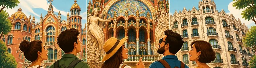 Descubre el Legado de Lluís Domènech i Montaner: Sant Pau, Palau de la Música y Casa Fuster
