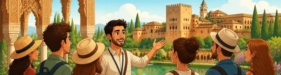 Recorrido guiado por la Alhambra y los Palacios Nazaríes con entrada preferente