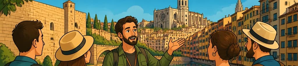 Recorrido por la historia y los mitos del centro histórico de Girona
