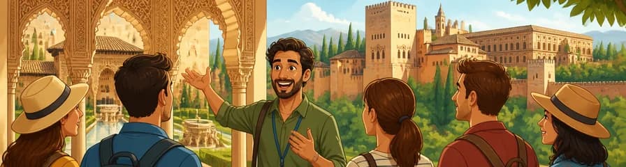 Descubre la Alhambra y los Palacios Nazaríes: Visita Guiada con City Pass