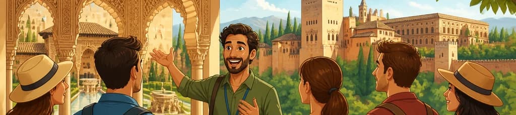 Descubre la Alhambra y los Palacios Nazaríes: Visita Guiada con City Pass