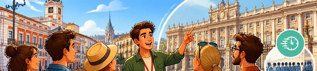 Recorrido guiado por el Casco Antiguo de Madrid con acceso rápido y visita al Palacio Real