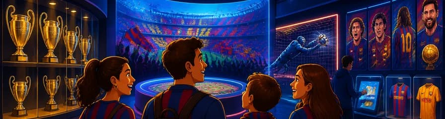 Vive la experiencia completa en el Museo del FC Barcelona