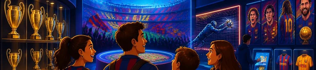 Vive la experiencia completa en el Museo del FC Barcelona