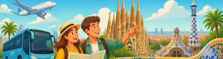Transporte en Aerobús desde el aeropuerto, Sagrada Familia y Park Güell