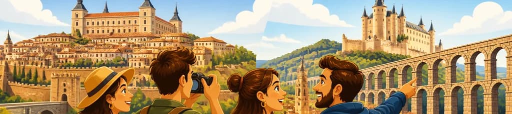 Excursión de un día a Toledo y Segovia desde Madrid