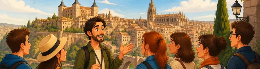 Excursión guiada a pie por Toledo con viaje de ida y vuelta desde Madrid