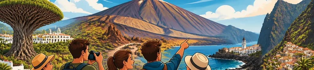 Excursión desde el sur a Teide, Icod, Garachico y Masca