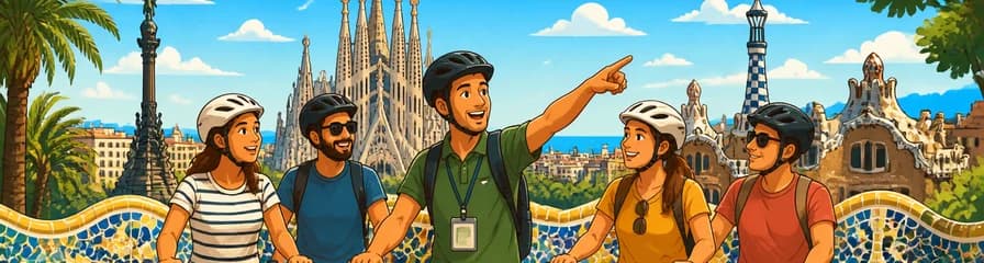 Recorrido guiado en bicicleta por Barcelona