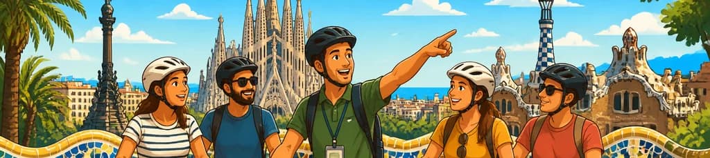 Recorrido guiado en bicicleta por Barcelona