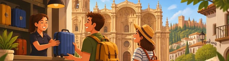 Servicio de consigna de equipaje en la Catedral de Granada