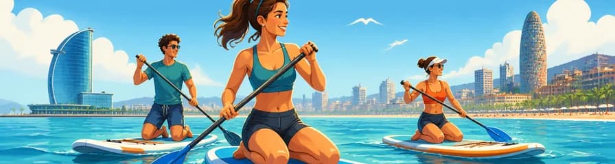 Alquiler de Paddle Surf en Barcelona