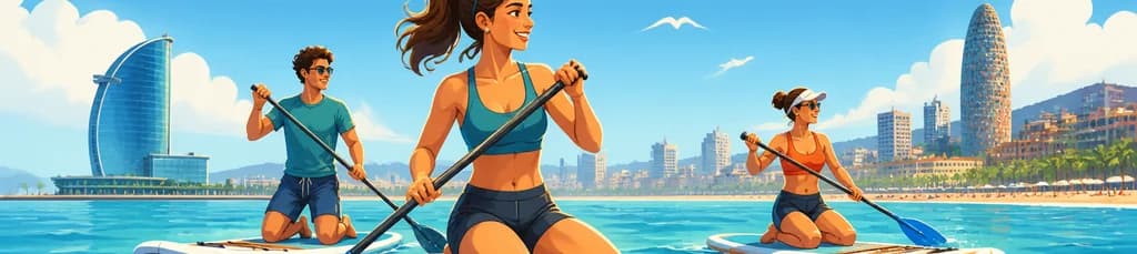 Alquiler de Paddle Surf en Barcelona