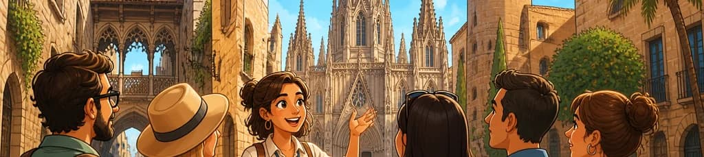 Tour guiado a pie por el centro histórico de Barcelona