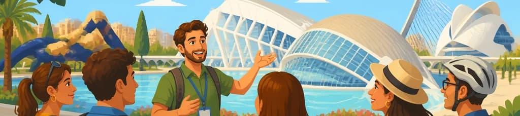 Tour guiado en grupo por el Grupo de Artes y Ciencias de València