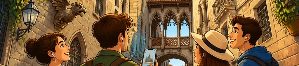 Recorrido por el Barrio Gótico de Barcelona con audioguía digital