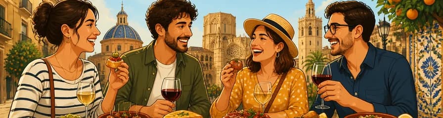 Recorrido de Tapas y Bebidas por Valencia