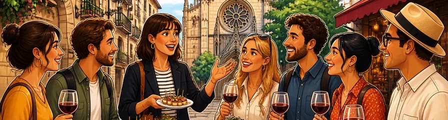 Tour en grupo reducido por El Born de Barcelona con tapas gourmet y vino