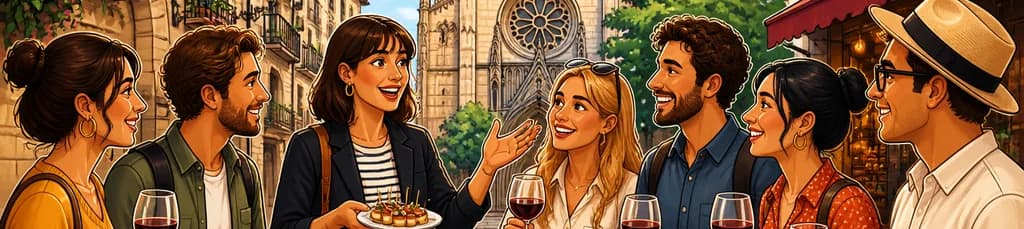 Tour en grupo reducido por El Born de Barcelona con tapas gourmet y vino