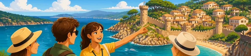 Recorrido guiado por la Costa Brava con salida desde Barcelona