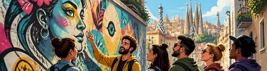 Recorrido por el arte callejero de Barcelona en grupo reducido