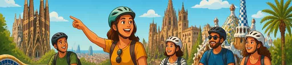 Tour guiado en bicicleta por Barcelona