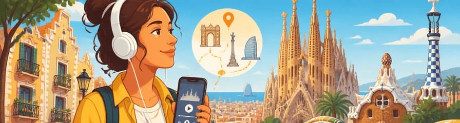 Recorrido de audio digital por Barcelona