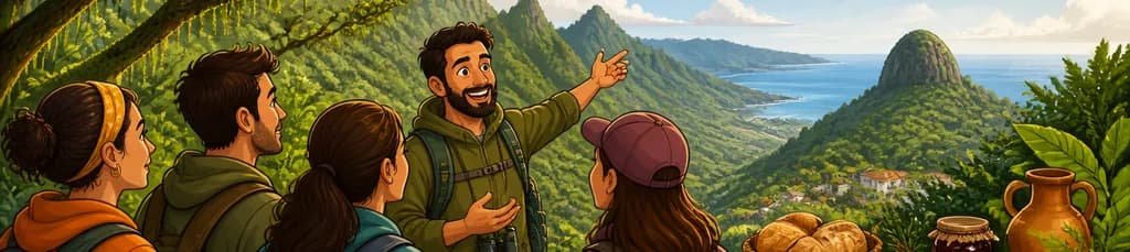 Excursión de Senderismo Guiada por el Parque Rural de Anaga desde Cruz del Carmen con Degustación Gastronómica
