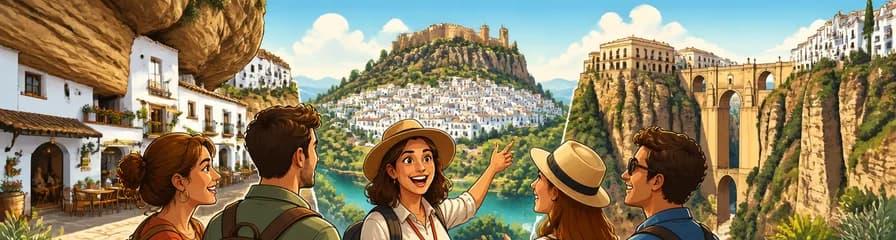 Excursión de un día a Setenil, Zahara y Ronda desde Sevilla