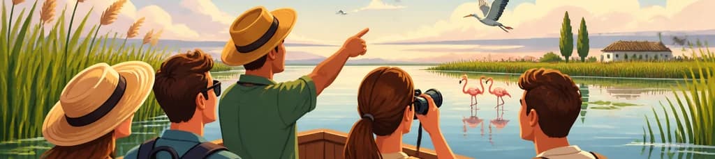 Excursión guiada de un día a la Albufera desde Valencia con paseo en barco