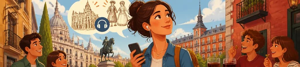 Un recorrido en audio autoguiado por el Madrid más auténtico: historia y tapas