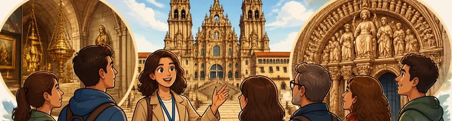 Visita guiada a la Catedral, el Museo y el Pórtico de la Gloria de Santiago de Compostela