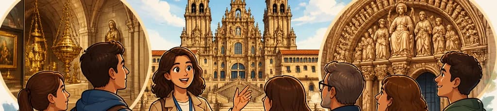 Visita guiada a la Catedral, el Museo y el Pórtico de la Gloria de Santiago de Compostela