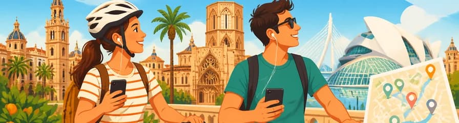 Recorrido en bicicleta por Valencia con audioguía