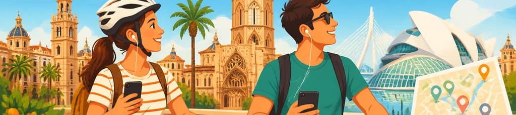 Recorrido en bicicleta por Valencia con audioguía
