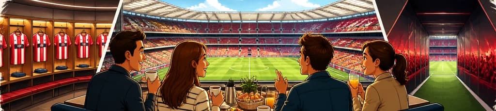 Recorrido Premium del Atlético de Madrid con Desayuno en el Palco Privado de Simeone