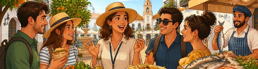 Recorrido Guiado Gastronómico y de Mercado por Marbella