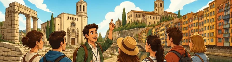 Recorrido guiado a pie por la antigua Girona romana