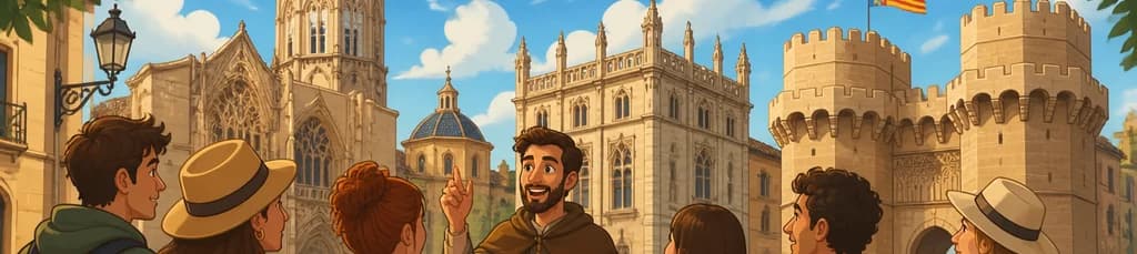 Recorrido a pie guiado por la Valencia medieval
