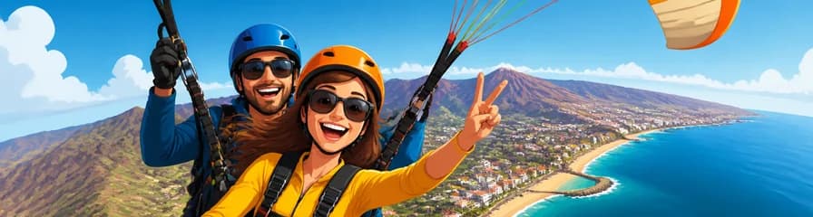 Vuelo en parapente en Costa Adeje