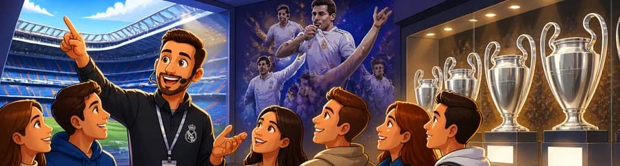 Visita Guiada al Estadio Santiago Bernabéu y al Museo del Real Madrid con Entrada Rápida