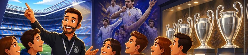 Visita Guiada al Estadio Santiago Bernabéu y al Museo del Real Madrid con Entrada Rápida