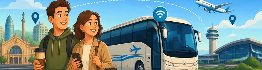 Viaje de ida y vuelta al aeropuerto de Girona