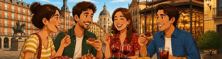 Madrid: Experiencia Gastronómica Autoguiada de Tapas