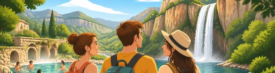 Excursión de un día desde Valencia: Fuentes termales de Montanejos y Cascada del Salto de la Novia