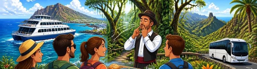 Excursión Guiada a La Gomera: Ferry, Almuerzo y Traslados Incluidos