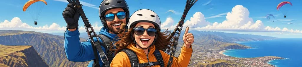 Aventura de parapente premium en Costa Adeje