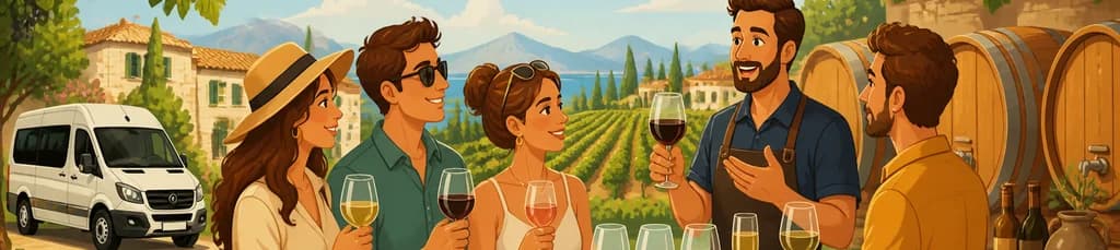Recorrido guiado por bodegas de Mallorca con traslados y degustación de vinos