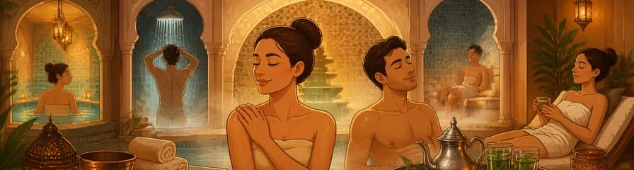 Ritual de baño árabe de 90 minutos en Hammam Al Andalus Puerta de Hierro